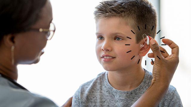 Boy HSA visiting doctor