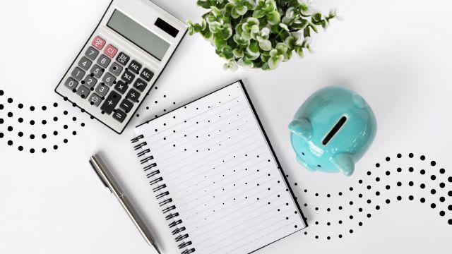 2024 calendar on desk with calculator